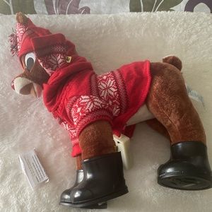 Build a Bear Rudolph- needs new batteries but instructions are included
